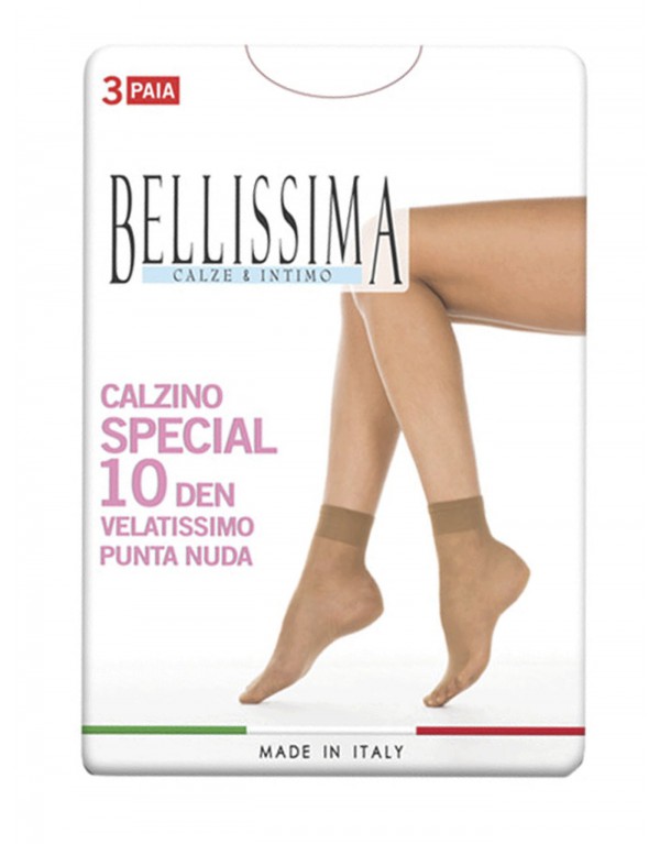 3x Calzino donna Bellissima SPECIAL 10den