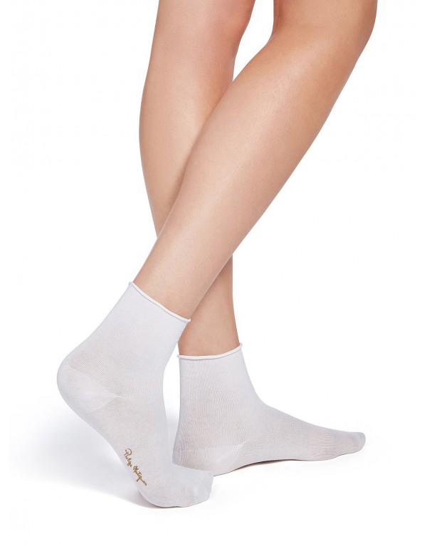 Calzino Flou Socquette Coton di Philippe Matignon