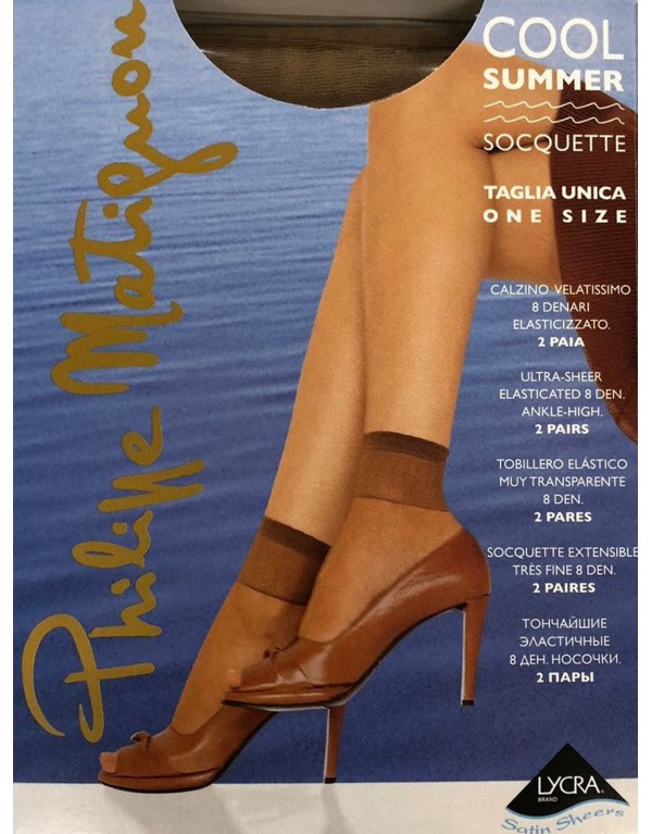 Calzino Cool Summer Socquett di Philippe Matignon