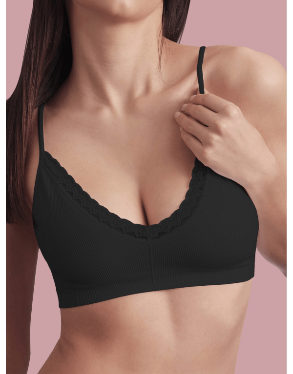 Bralette Costina con Pizzo Bellissima Art. 155