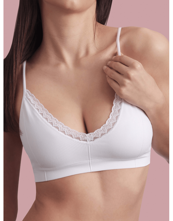 Bralette Costina con Pizzo Bellissima Art. 155