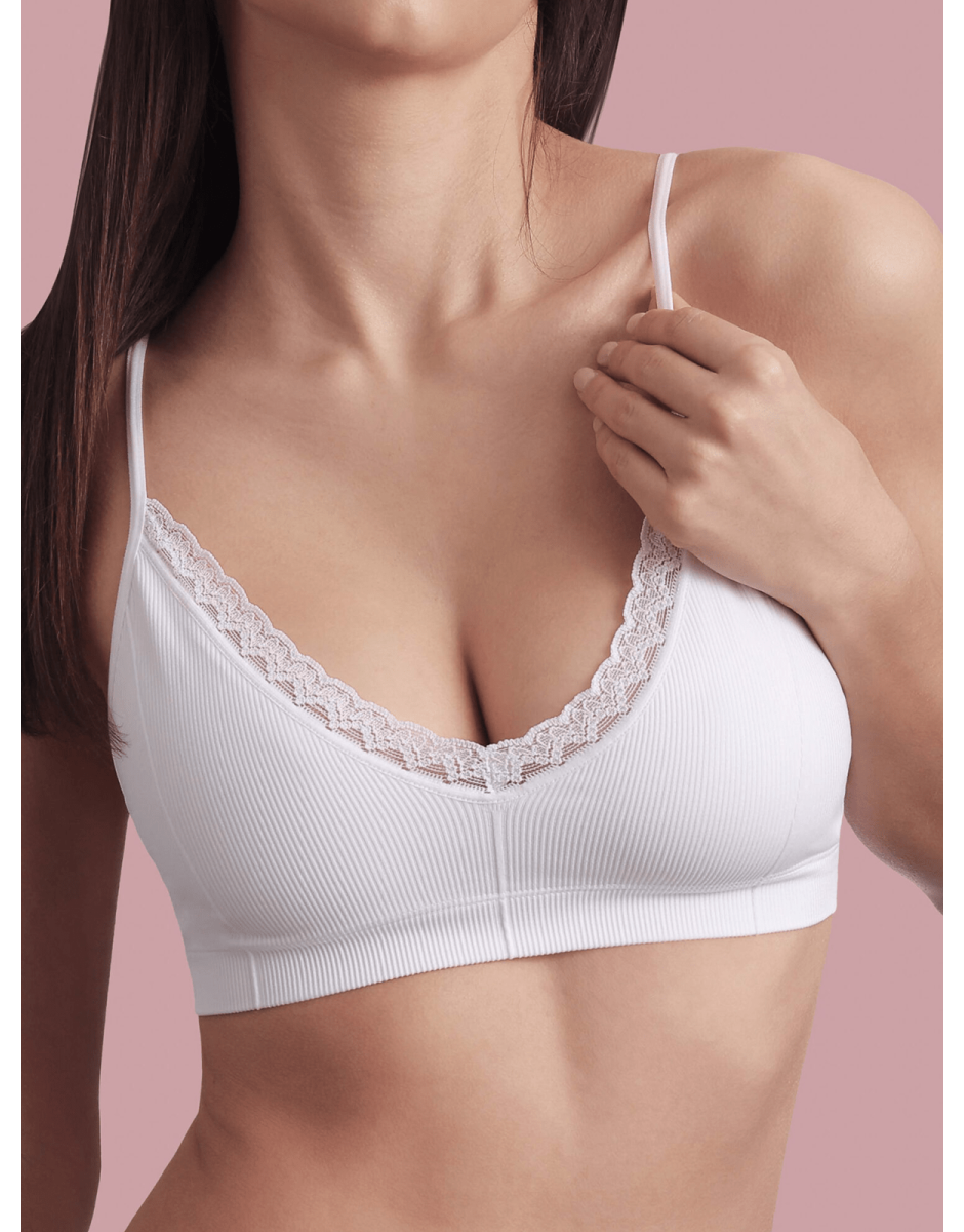 Bralette Costina con Pizzo Bellissima Art. 155