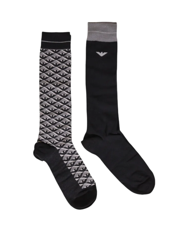BIPACK Calze lunghe EMPORIO ARMANI ASSORTITO 1