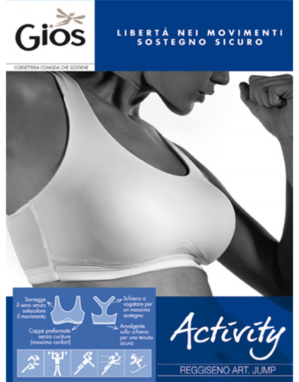 Reggiseno Jump di Gios Activity
